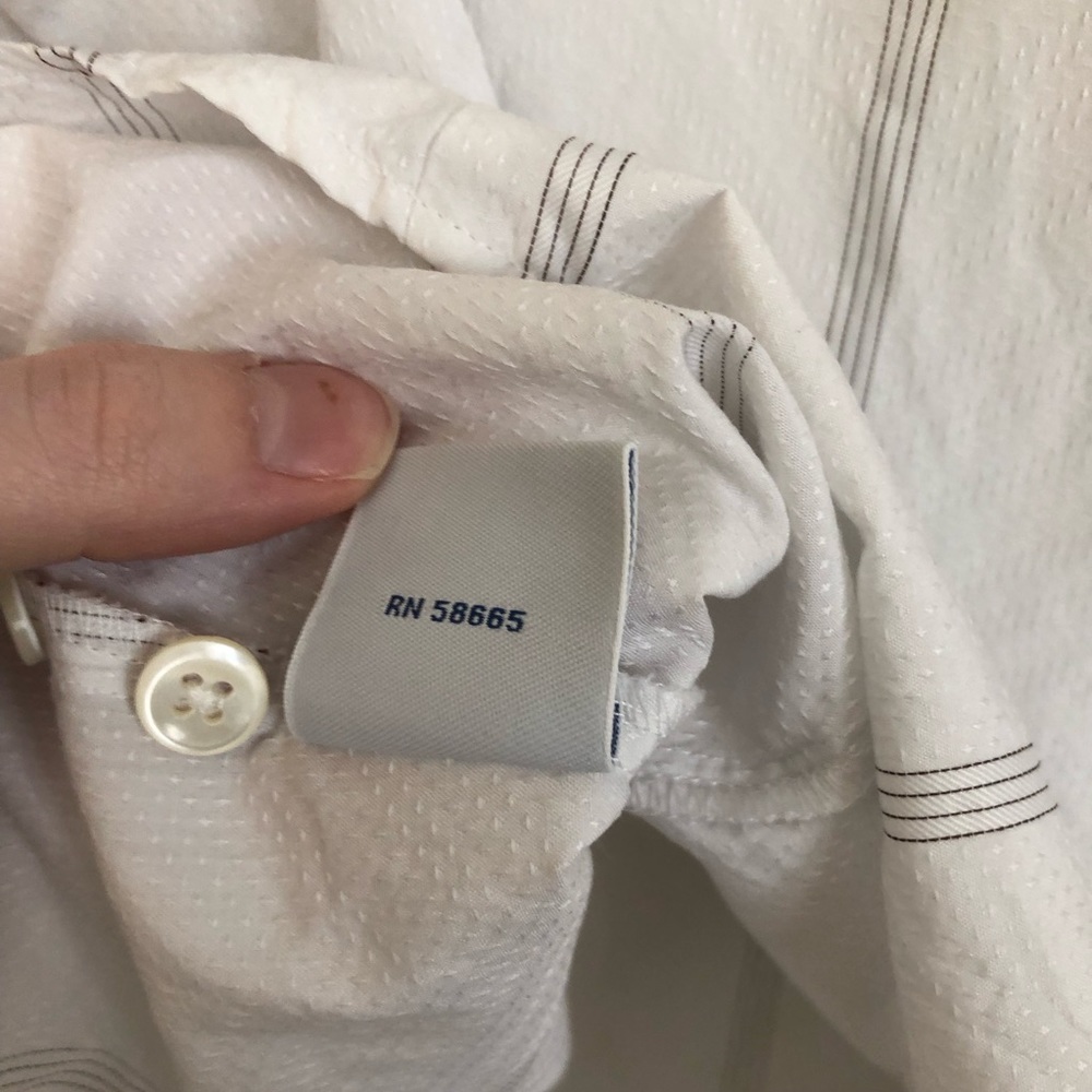 Faconnable Women's Button Down Collared Dress Shi… - image 8